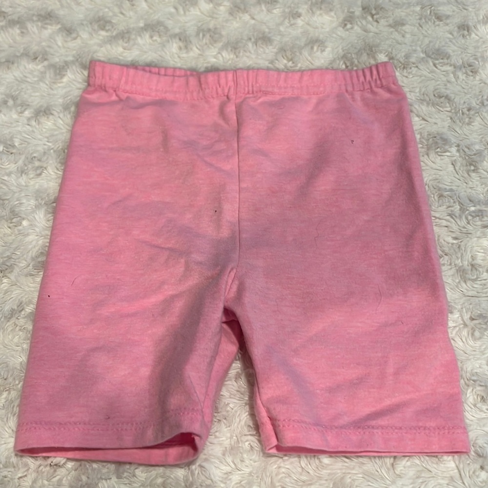 Garanimals Girls Shorts  2 pairs size 4T light pink color dark pink color